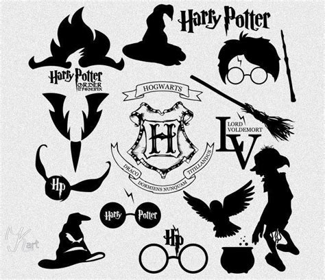 Download Pin by Alexis Parker on crafts | Harry potter silhouette ...
