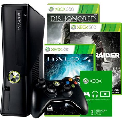 Dicas De Compras Xbox 360 250gb 3 Jogos 1 Mês De Live Gold 1