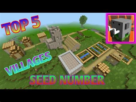 top 5 village's seeds in craftsman: building craft - YouTube