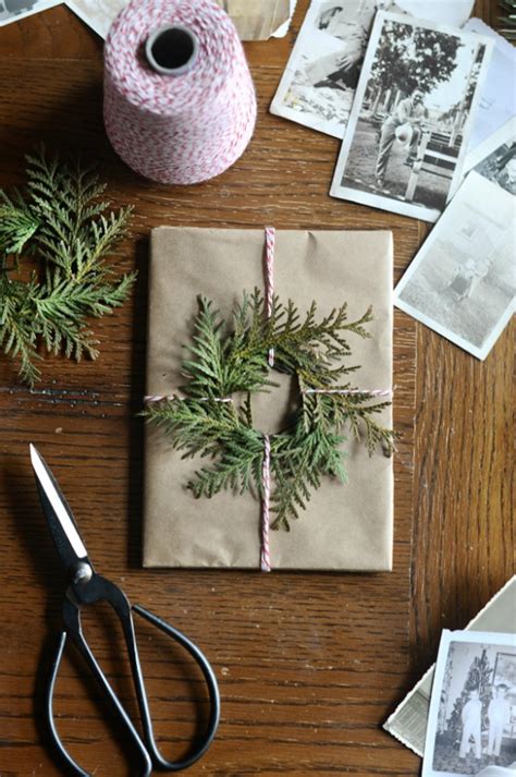 Handmade T Wrapping Paper Homemade Holiday Inspiration Hoosier