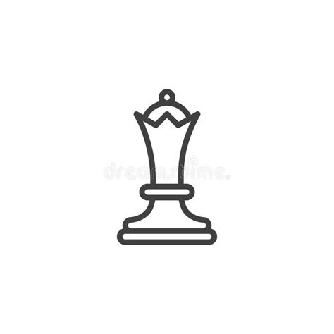 Queen Chess Piece Vector Icon Stock Vector Illustration Of Filled