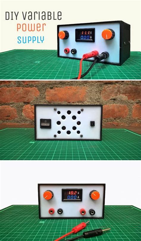 Diy Variable Power Supply With Adjustable Voltage And Current