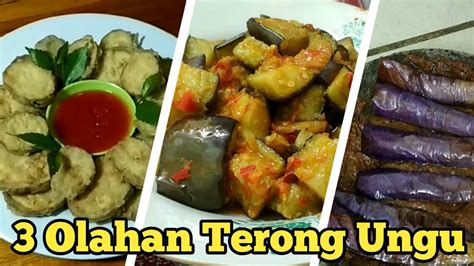 3 Macam Olahan Terong Ungu Resep Masakan Sehari Hari Mudah Dan