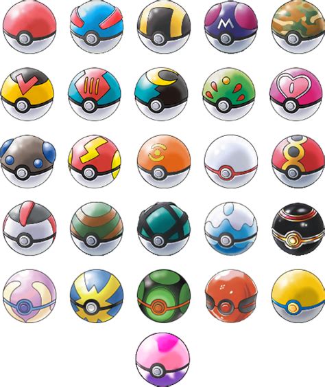 Image All Pokeballspng The Pokémon Wiki