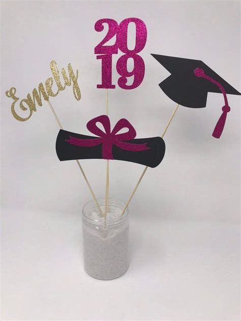 Graduation Party Decorations 2019 Graduation Centerpiece Etsy
