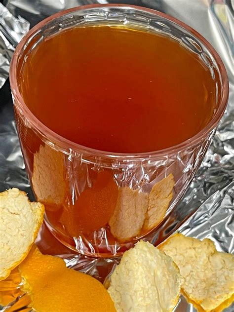 Orange Peel Tea Recipe