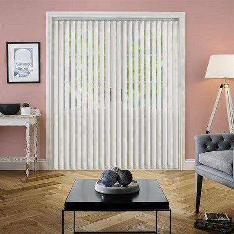 Amaris Room Darkening Vertical Blind Ebern Designs Size 150cm W X
