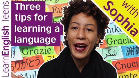 Three Tips For Learning A Language Youtube