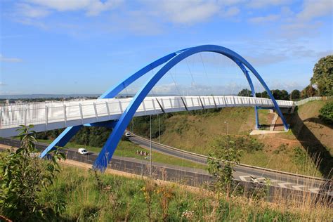 Redhayes Pedestrian Bridge \ M5 Exeter - Design Engine Architects