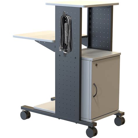 Hurry, best prices pc's, monitors, printers, office supplies, networking, teleconferencing. Luxor Black and Gray, Steel Rolling Projector Stand / AV ...