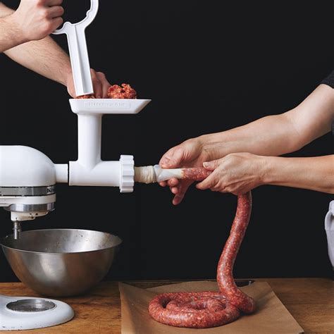 Making Sausages At Home With The Kitchenaid Sausage Stuffer Ambrosia