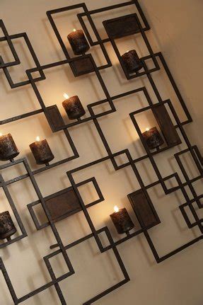 Using home décor from hsn is an excellent way to step up your home's style and make it a bit warmer with design pieces that reflect your personal tastes or a theme you particularly treasure. Metal Wall Art With Candles - Foter