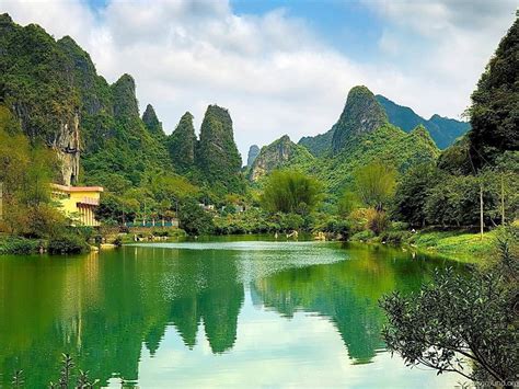 Karst Mountains China Wallpapers Nature Wallpapers Desktop Background