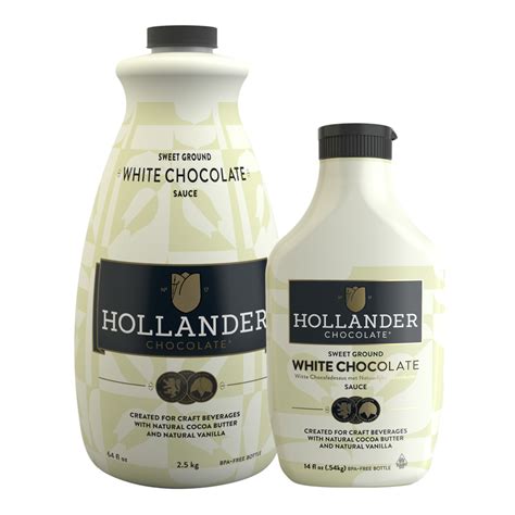 Maybe you would like to learn more about one of these? Hollander Chocolate Sweet Ground White Chocolate Sauce ...