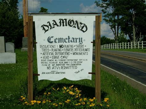 Diamond Cemetery In Diamond Pennsylvania Find A Grave Cemetery