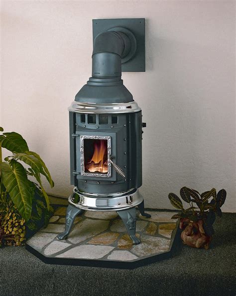 A potbelly stove stands upright and has a round middle and slightly smaller top and bottom. Photo Gallery | Gallery Image #47 | Stermer Brothers ...
