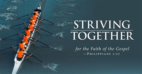 Striving Together 1 Profile Of A Church July 10 2019 We