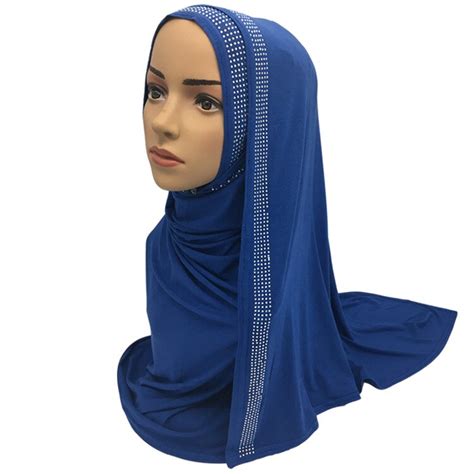 75 x 170cm muslim hijab scarf islamic turban women headscarf muslim scarf shawl in islamic