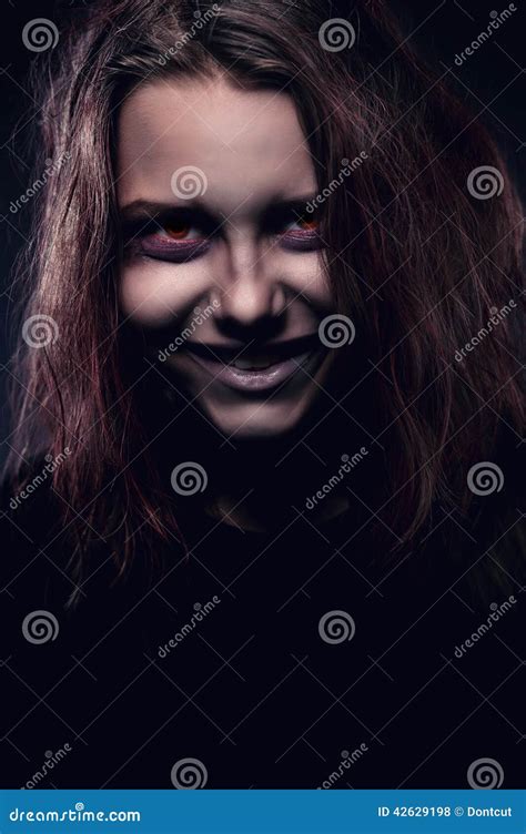 Girl Possessed By A Demon Stock Photo Image Of Ghoul 42629198