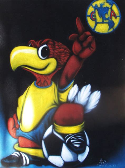 Club America Mexican Soccer Team Mascot And Logo Nfl