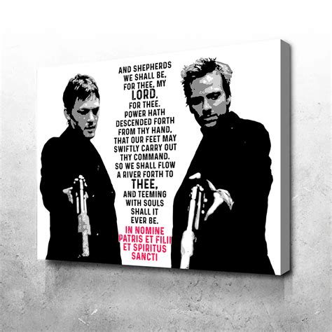 Boondock Saints Canvas Legendary Wall Art