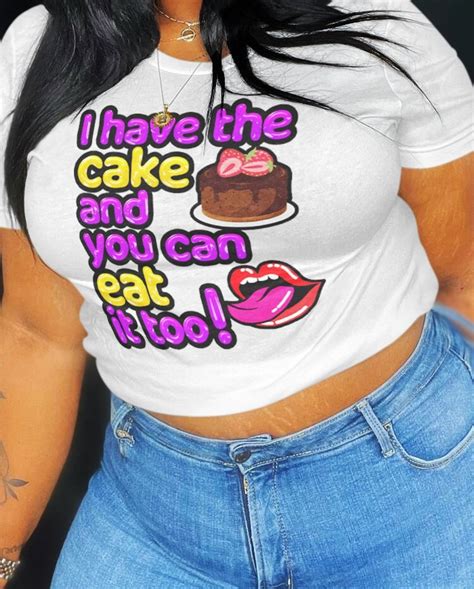 i have cake womens tee bbw thicklife plus size etsy