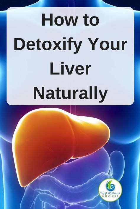 How To Detoxify Your Liver Naturally And Safely Detox Your Liver