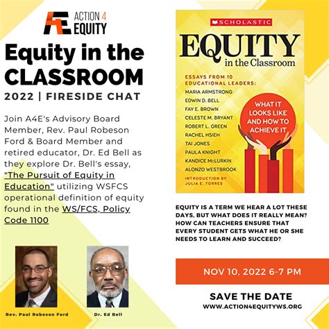 Fireside Chat 2022 Equity In The Classroom Action4equity