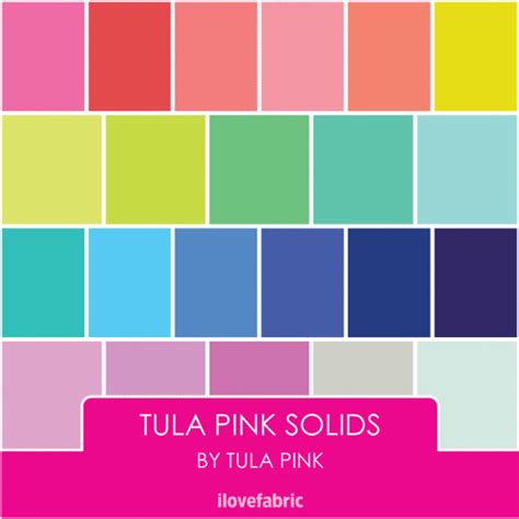 Tula Pink Solids Bundle Tula Pink Fabric Tula Pink Tula