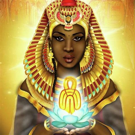Ancient Nubian Queen Art