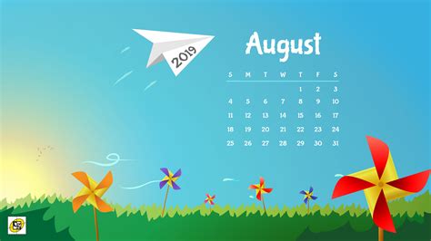 Free download: August 2019 Desktop Calendar - Composure Graphics ...