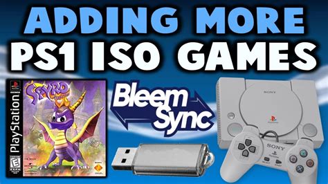 Bleemsync Adding Ps1 Iso Games Onto Your Usb Youtube