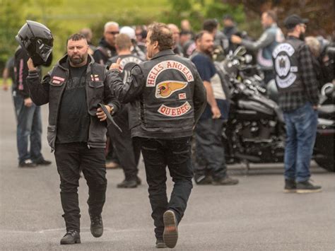 Biker Funeral In Montreal Attended By Hundreds Of Hells Angels