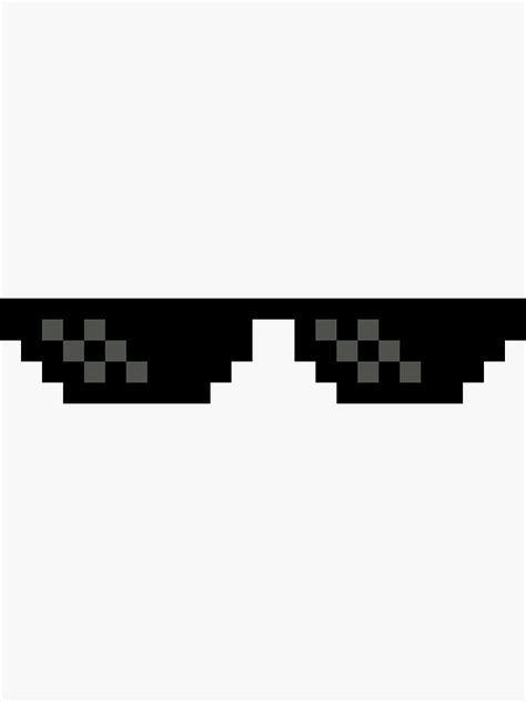 Mlg Meme Sunglasses Stickers By Sub2yashbrown Redbubble