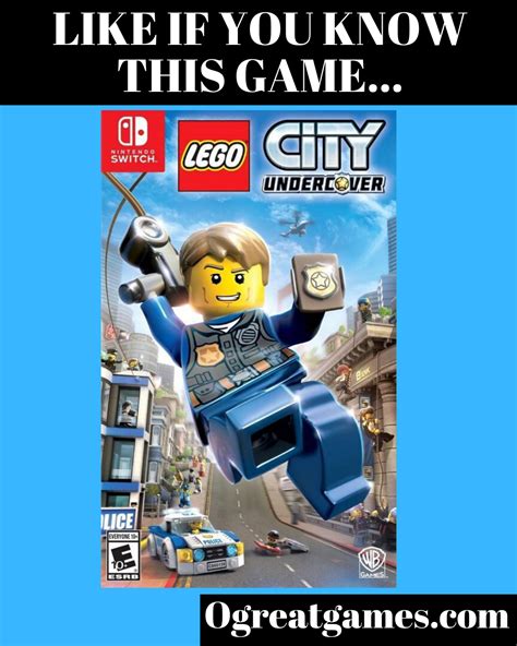 Lego City Undercover Game Spider Man Game Streaming Nintendo Switch Games Best Cities Fun