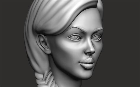 female bust nude 3d model 3d printable cgtrader
