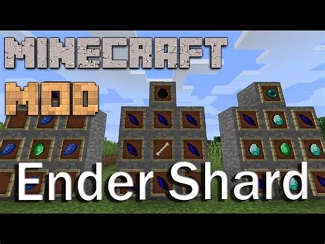 When looking into its eyes, the player will get a nausea effect until the classic enderman scream finishes. 1.8 Ender Shard Mod Download | Minecraft Forum