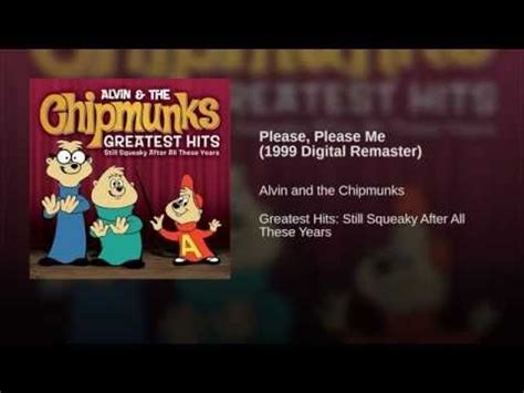 Please Please Me Digital Remaster Xmas Music Alvin And The