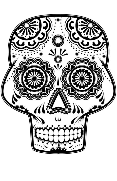 Imágenes de oficios de trabajo para colorear el día del. Dibujos de Día de los Muertos para dibujar para niños ...