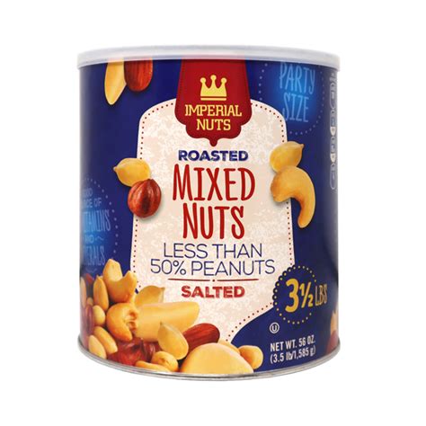 Imperial Nuts Deluxe Mixed Nuts Unsalted Us Foods Chefstore