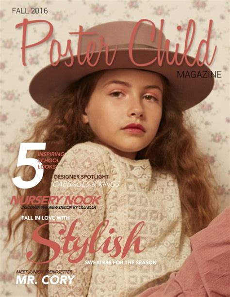 Poster Child Magazine Fall 2016 By Poster Child Magazine Blurb Books Uk