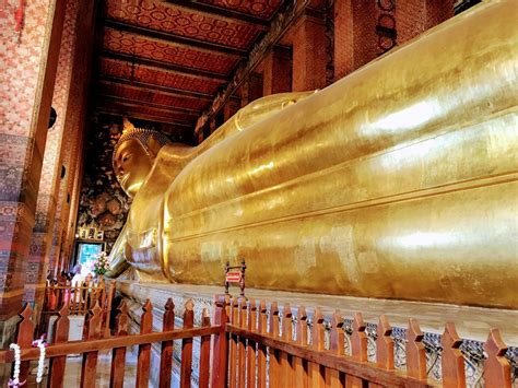 Wat Pho Bangkok The Temple Of The Reclining Buddha The Stupid Bear