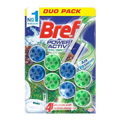 Buy Bref Wc Power Activ Pin Duo Pack 2 X 50g Archemics Shop In