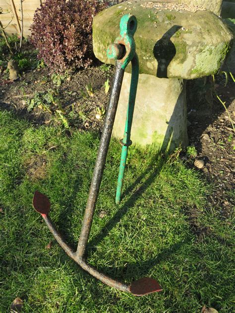 Original Authentic Large Metal Ships Anchor Gnarled And Rusty Etsy