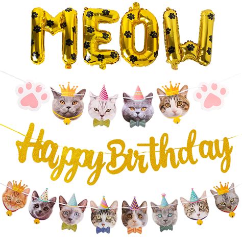 Happy Birthday Cats Card Ubicaciondepersonascdmxgobmx
