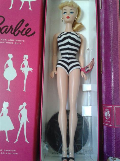 barbie black and white bathing suit 1 699 00 en mercado libre