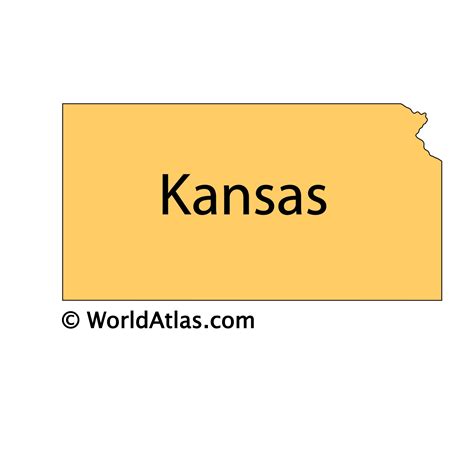 Kansas Maps And Facts World Atlas