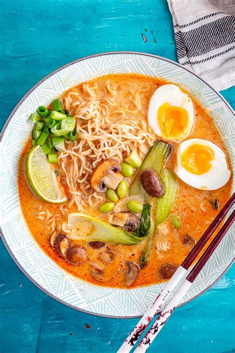 This Noodle Soup Is Made With Thai Curry Paste And Coconut Milk For A