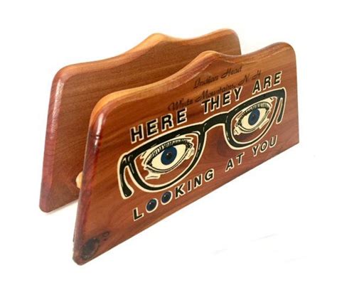 Vintage Eyeglass Holder Wood Eyeglass Holder Eyeglass Rest Funny Eyeglass Holder Vintage
