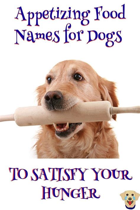 Here are some names ideas for dogs that are known to be dumb dogs or dogs that are not real bright. do you. 200+ Food Names for Dogs and Alcohol Dog Names with ...